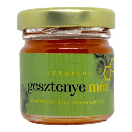 Coffee66 Természet ízei Gesztenye  méz üvegben 50 gramm