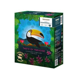 Coffee66 Tiramisu  TOUCAN NESPRESSO® kompatibilis kávékapszula 20db – Nespresso kompatibilis kávékapszula