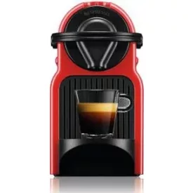 Coffee66 Delonghi Nespresso Inissia kávégép Piros színben – prémium kávégép és kiegészítő