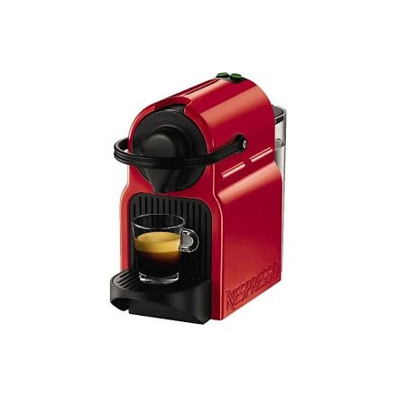 Coffee66 Delonghi Nespresso Inissia kávégép Piros színben – prémium kávégép és kiegészítő