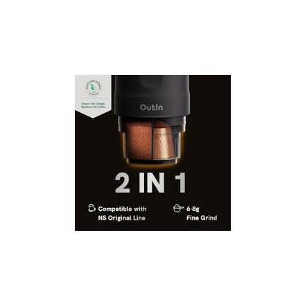 Coffee66 Outin Nano Space Grey utazós kávéfőző