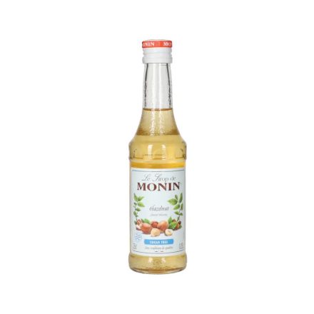 MONIN Mogyoró (Haselnut)  szirup cukor tartalommal 0,25l