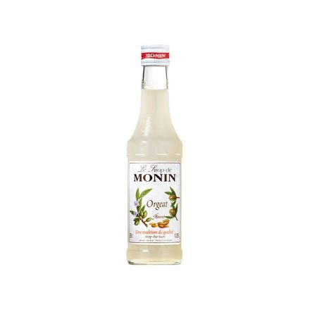 MONIN Mandula (Orgeat) szirup cukor tartalommal 0,25l