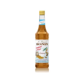 Coffee66 MONIN Caramel szirup Cukormentes 0,25l – különleges kávékiegészítő