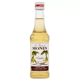 Coffee66 MONIN Bourbon vanilia szirup Cukormentes 0,25l – különleges kávékiegészítő