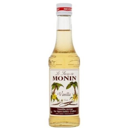 MONIN Bourbon vanilia szirup Cukormentes 0,25l