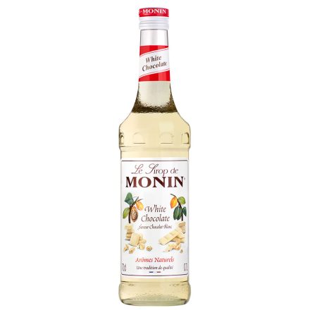 MONIN Fehér csoki szirup Cukor tartalommal 0,25l