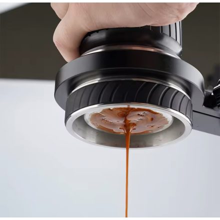 Coffee66 Karral működtetett eszpresszó gép (Lever Espresso Machine) őrölt kávéhoz – prémium kávégép és kiegészítő