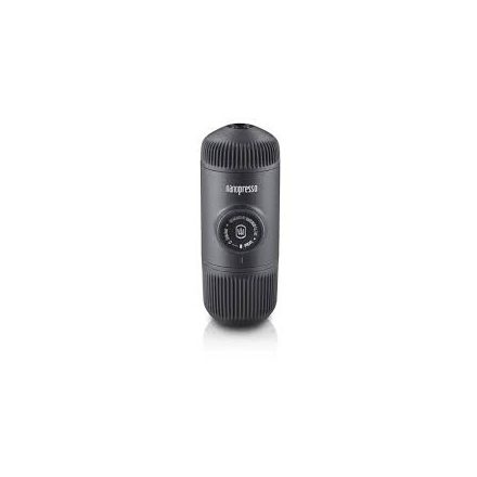 Coffee66 Wacaco Nanopresso szürke hordozható kávéfőző őrölt kávéhoz + kemény védőtok
