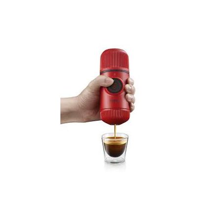 Coffee66 Wacaco Nanopresso GR Vörös hordozható kávéfőző őrölt kávéhoz