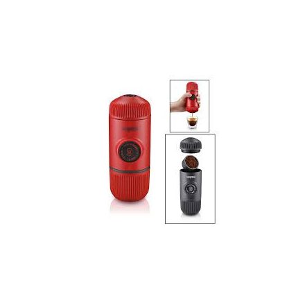 Coffee66 Wacaco Nanopresso GR Vörös hordozható kávéfőző őrölt kávéhoz