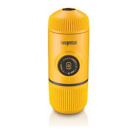 Coffee66 Wacaco Nanopresso GR Sárga hordozható kávéfőző őrölt kávéhoz