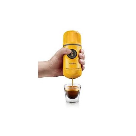 Coffee66 Wacaco Nanopresso GR Sárga hordozható kávéfőző őrölt kávéhoz