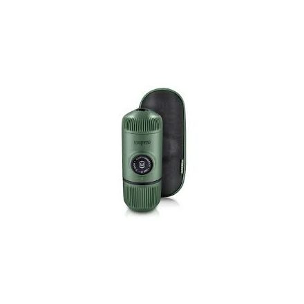 Coffee66 Wacaco Nanopresso mohazöld hordozható kávéfőző + kemény tok