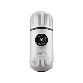 Coffee66 Wacaco Nanopresso Hidegfehér hordozható kávéfőző + kemény védőtok