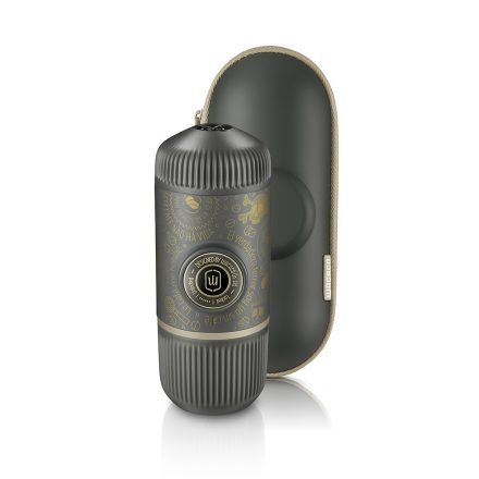 Coffee66 Wacaco Nanopresso Dark Souls hordozható kávéfőző védőtokkal