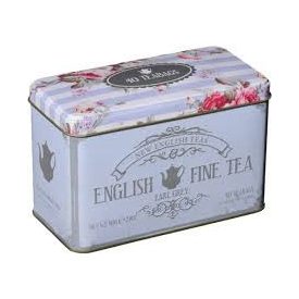   New English Teas English Fine Tea Earl Grey fémdobozban – 40 filter, 80 g
