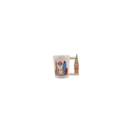 Kerámia bögre Bigben füllel 400ml