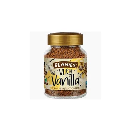 Beanies instant kávé vanilia  50 g – Coffee66 webáruház