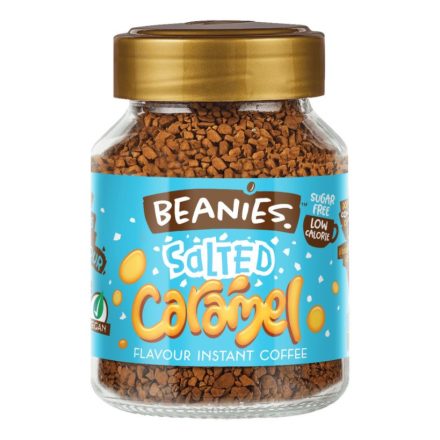 Beanies Salted Caramell Sóskaramellás Ízesített Instant Kávé 50g