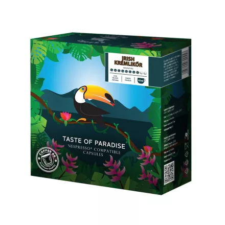 Coffee66 Irish Cream TOUCAN NESPRESSO® KOMPATIBILIS KÁVÉKAPSZULA 20db – Nespresso kompatibilis kávékapszula