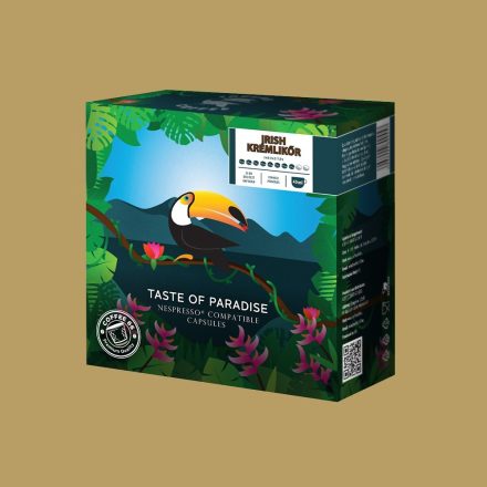 Coffee66 Irish Cream TOUCAN NESPRESSO® KOMPATIBILIS KÁVÉKAPSZULA 20db – Nespresso kompatibilis kávékapszula