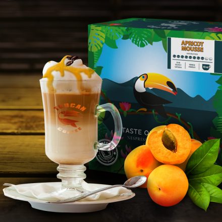 Coffee66 Apricot Mousse TOUCAN NESPRESSO® KOMPATIBILIS KÁVÉKAPSZULA 20db – Nespresso kompatibilis kávékapszula