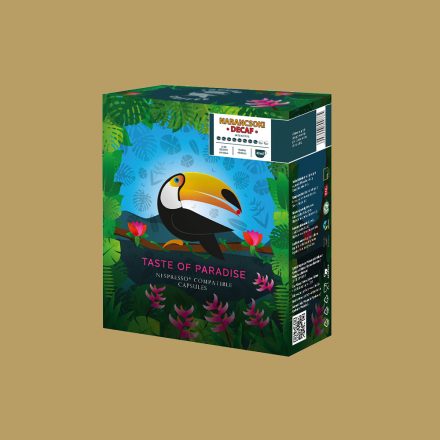 Coffee66 Narancsoki Koffeinmentes TOUCAN NESPRESSO® KOMPATIBILIS KÁVÉKAPSZULA 20db – Nespresso kompatibilis kávékapszula