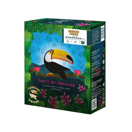 Coffee66 Russian Cream TOUCAN NESPRESSO® KOMPATIBILIS KÁVÉKAPSZULA 20db – Nespresso kompatibilis kávékapszula