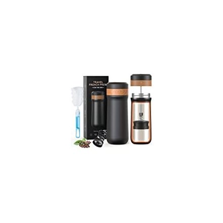 Coffee66 2 in 1 Frech Press Kávéfőző Termo bögrében