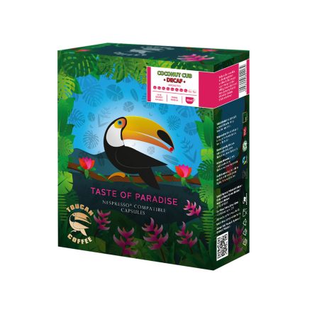 Coffee66 Coconut Cub koffeinmentes  NESPRESSO® KOMPATIBILIS KÁVÉKAPSZULA – Nespresso kompatibilis kávékapszula