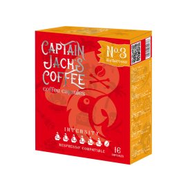 Coffee66 Captain Jack's Coffee No.3. Nespresso® kompatibilis kávékapszula16db – Nespresso kompatibilis kávékapszula