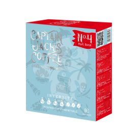 Coffee66 Captain Jack's Coffee No.4. Nespresso®kompatibilis kávékapszula 16db – Nespresso kompatibilis kávékapszula