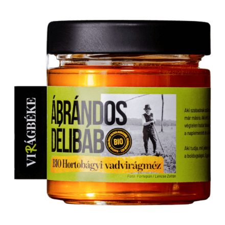 Virágbéke Bio vadvirágméz 450g