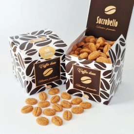 Kézműves Kávébab Formájú Formacukor Maxi Box 260g