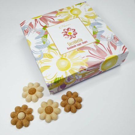 Coffee66 Cukrobello FLOWER Virág formájú formacukor – különleges kávékiegészítő