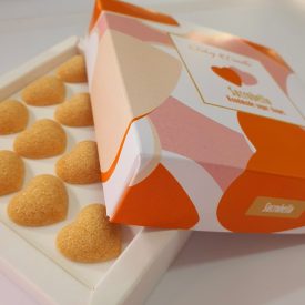 Coffee66 Cukrobello Sziv formájú formacukor Tokaji aszu ízesítéssel – különleges kávékiegészítő