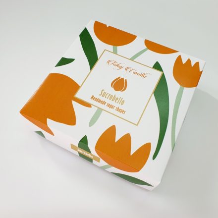 Coffee66 Cukrobello Tulipán formájú formacukor Tokaji aszu ízesítéssel – különleges kávékiegészítő