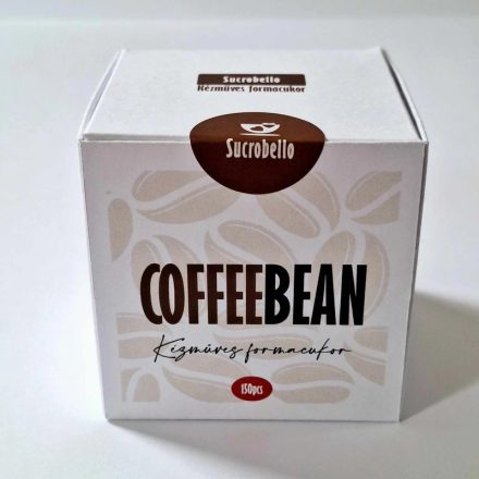 Coffee66 Cukrobello Kávébab formacukor -family box 150db kávébab a dobozban – különleges kávékiegészítő