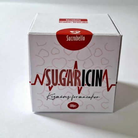 Coffee66 Cukrobello Sugaricin formacukor-family box 100db a dobozban – különleges kávékiegészítő