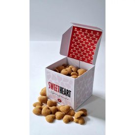 Coffee66 Cukrobello Szív formacukor-family box 150db szivecske a dobozban – különleges kávékiegészítő