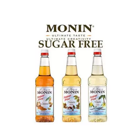 Coffee66 MONIN Cukormentes szirup szett – különleges kávékiegészítő
