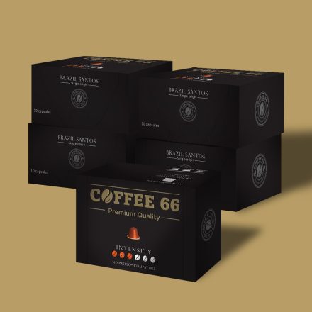 Brazil Santos Nespresso kompatibilis kávékapszula  5*10doboz