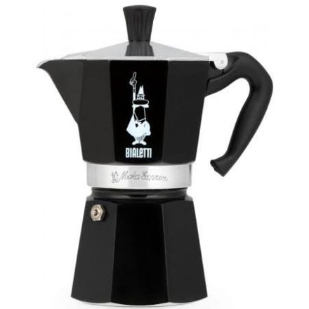 Bialetti Moka Express kotyogó fekete - 6 adagos