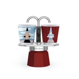   Bialetti Mini Express kotyogós kávéfőző szett 2 adagos Magrite