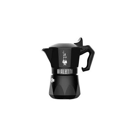 Coffee66 Bialetti Fiammetta Indukciós kotyogó 2 adagos - fekete szinben