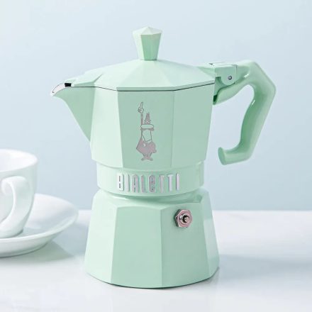 Coffee66 Bialetti Moka Exclusive kotyogó zöld-3 adagos