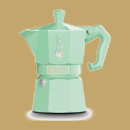 Bialetti Moka Exclusive kotyogós kávéfőző zöld - 6 adagos