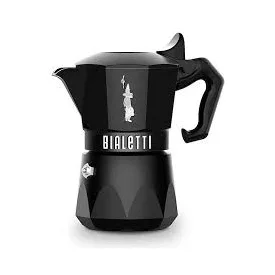Coffee66 Bialetti Brikka Noir Exklusive kotyogós kávéfőző 2 adagos