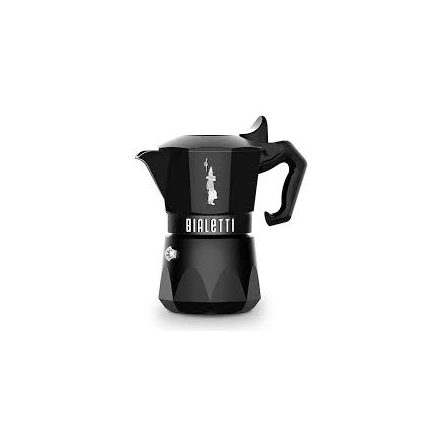 Coffee66 Bialetti Brikka Noir Exklusive kotyogós kávéfőző 2 adagos